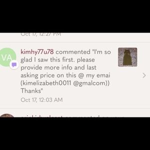 BEWARE OF POSHMARK SCAMS!!!!